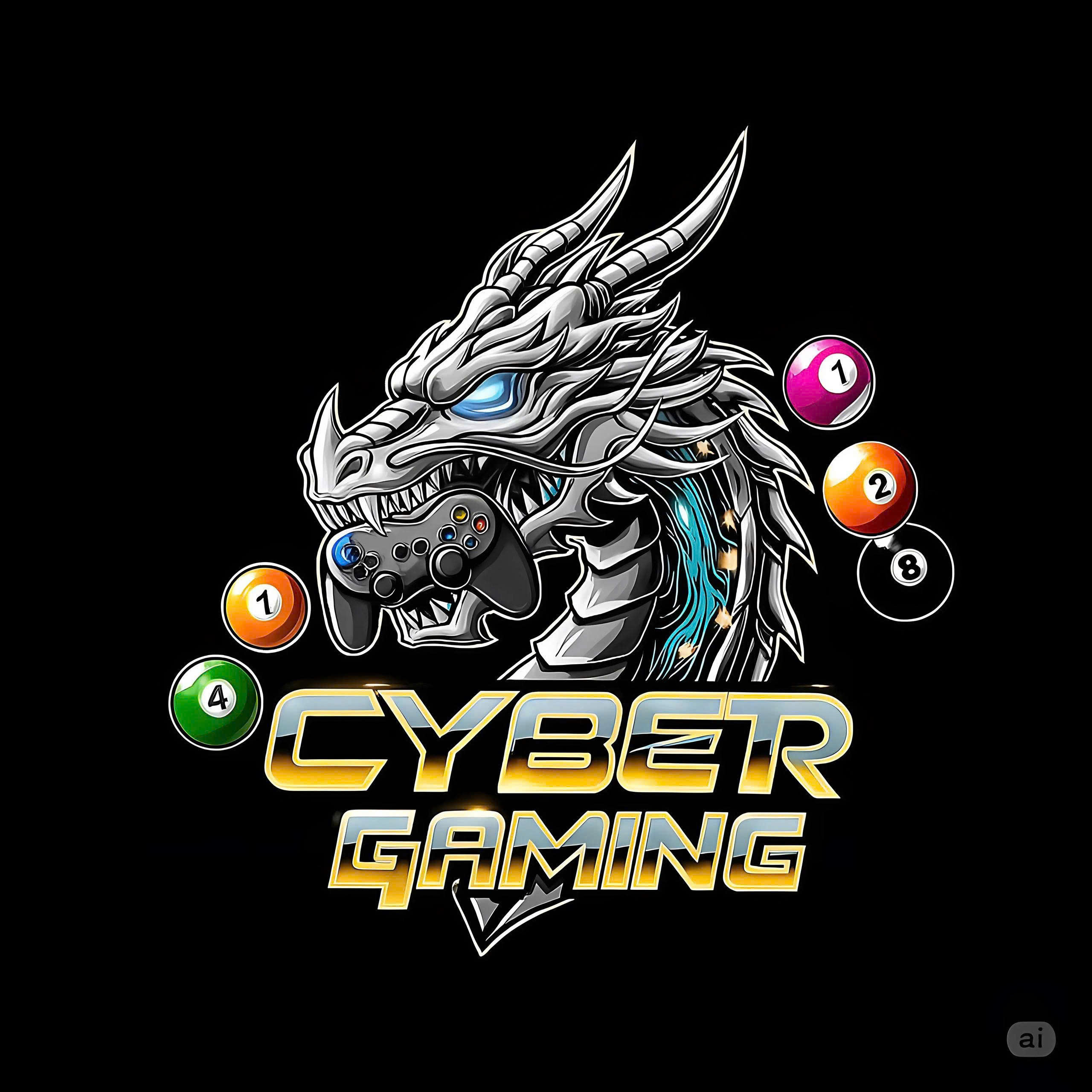 T-NETZONE Cyber Gaming Logo